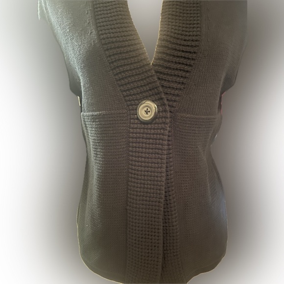 One button cardigan sweater - Picture 6 of 8